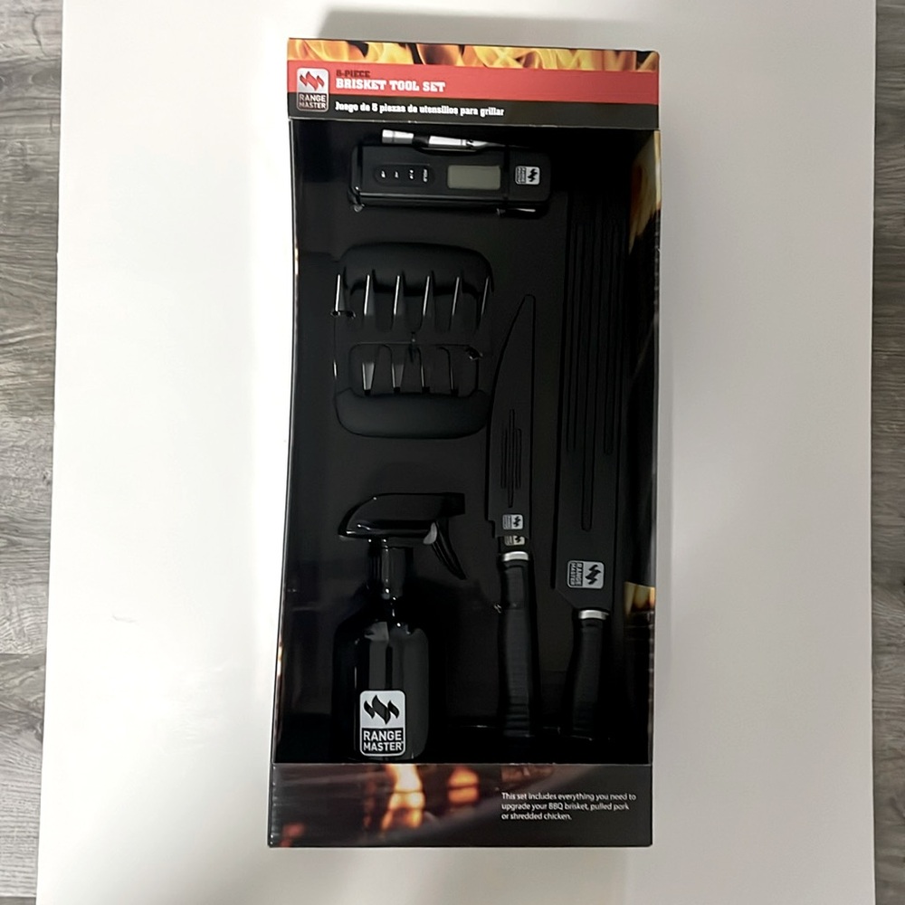 5 piece brisket tool set. Range Master